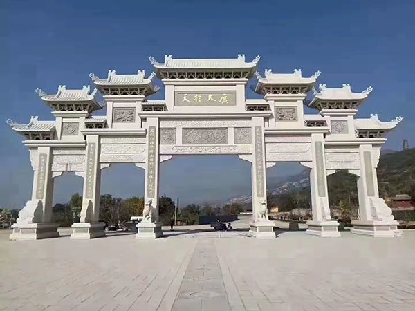 石雕牌樓案例